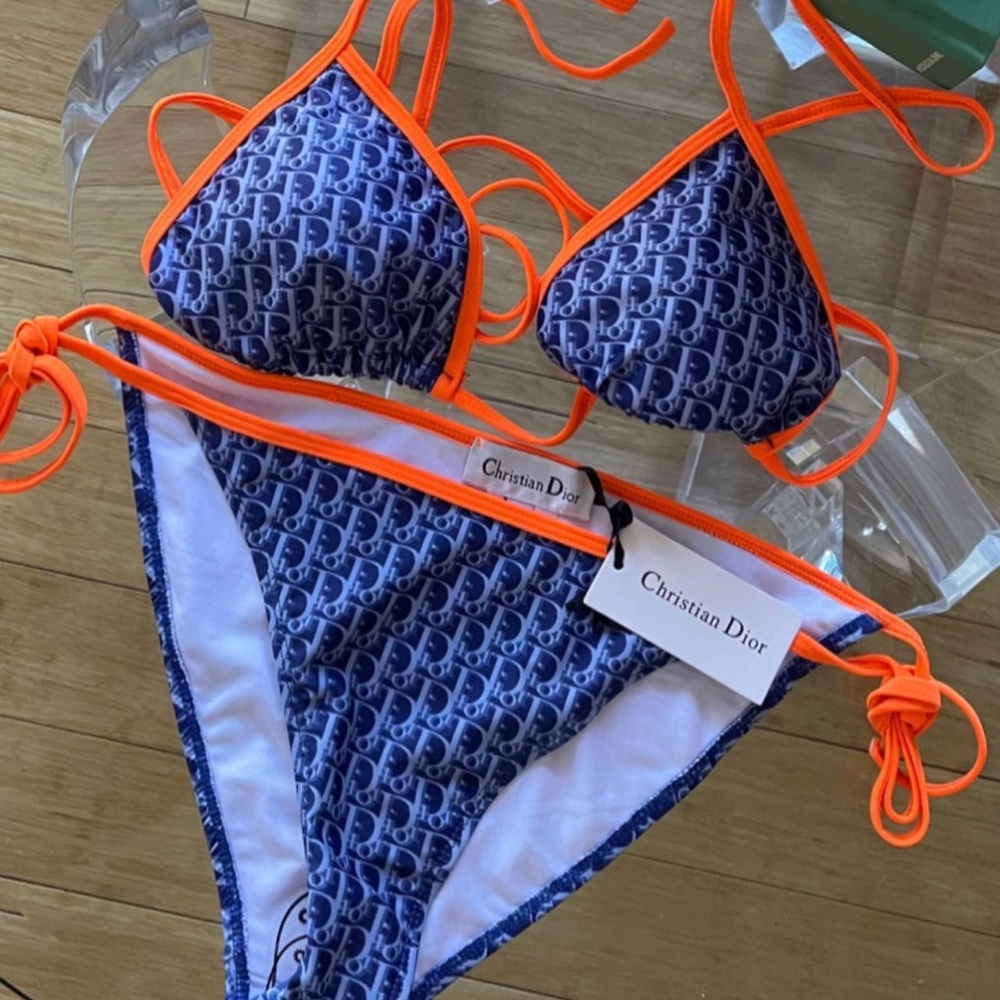 Christian Dior print bikini